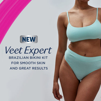 Veet Expert Brazilian Hair Removal Cream Kit