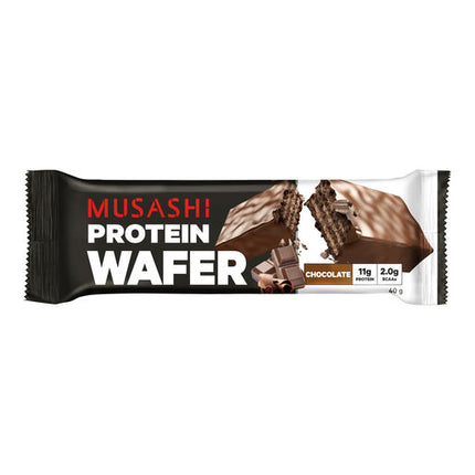 Musashi Protein Wafer Bar Chocolate 40g - SHORT EXPIRY 24/07/2026