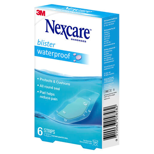 Nexcare Blister Waterproof Strips 6 Pack