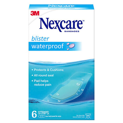 Nexcare Blister Waterproof Strips 6 Pack