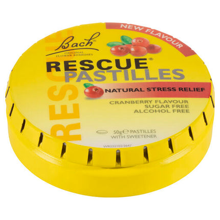 Bach Rescue Remedy Pastilles Cranberry 50g