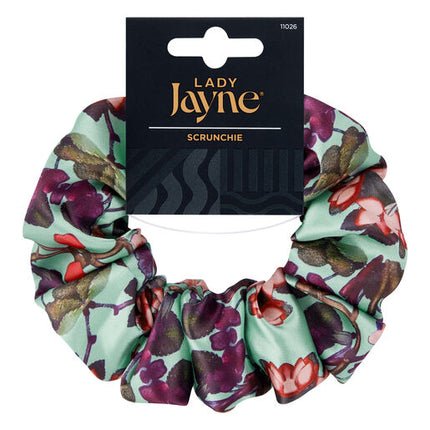 Lady Jayne Satin Scrunchie 1 Pack Assorted