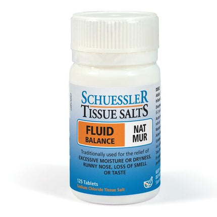 Martin & Pleasance Schuessler Nat Mur Fluid Balance 125 Tablets