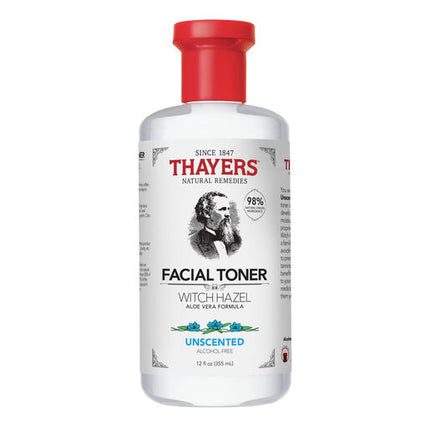 Thayers Unscented Alcohol Free Toner With Witch Hazel Aloe Vera 355ml