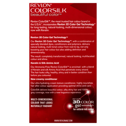 Revlon ColorSilk Permanent Haircolor 10 Black