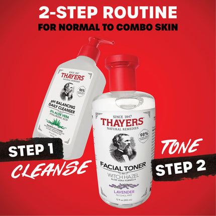 Thayers Lavender Alcohol Free Toner With Witch Hazel Aloe Vera 355ml