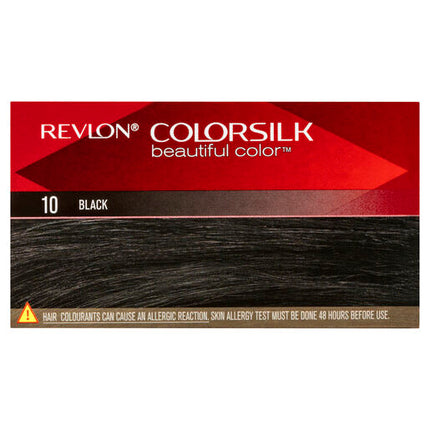 Revlon ColorSilk Permanent Haircolor 10 Black
