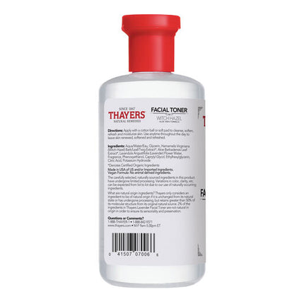 Thayers Lavender Alcohol Free Toner With Witch Hazel Aloe Vera 355ml