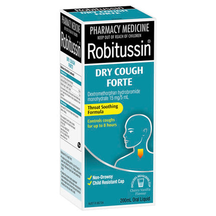 Robitussin Dry Cough Forte 200ml