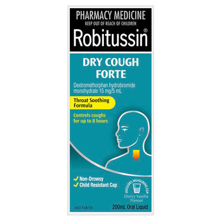 Robitussin Dry Cough Forte 200ml