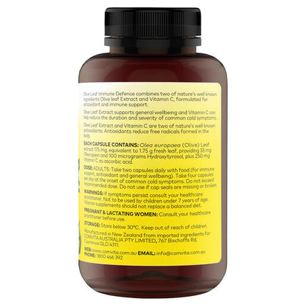 Comvita Olive Leaf Immune Defence 150 Capsules