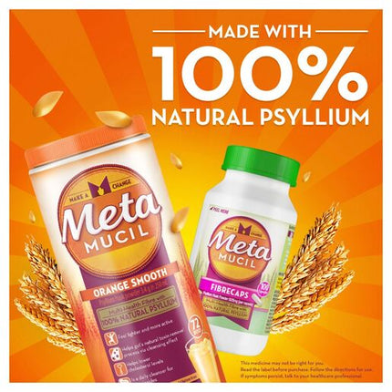 Metamucil Daily Fibre Supplement Fibre Caps 300 Capsules