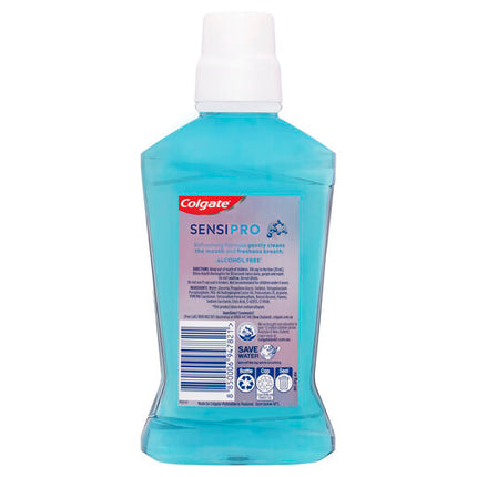 Colgate Sensi Pro Alcohol Free Mild Mint Mouthwash 500ml
