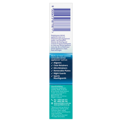 Polident Retainer & Mouthguard Daily Cleanser 36 Tablets