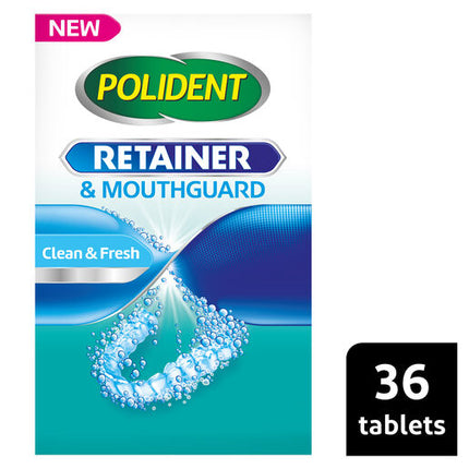 Polident Retainer & Mouthguard Daily Cleanser 36 Tablets