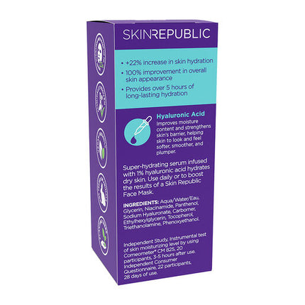 Skin Republic Hyaluronic Acid 1% + Niacinamide 2% Serum 30ml
