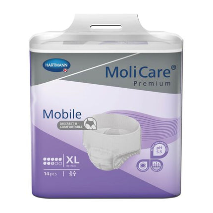 MoliCare Premium Mobile Pants 8 Drops X-Large 14 Pack