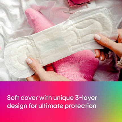 U By Kotex Super Ultrathins Pads with Wings 12 Pack
