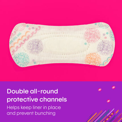 U By Kotex Protect Liners with Design 30 Pack