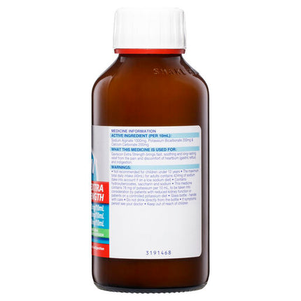 Gaviscon Extra Strength Heartburn & Indigestion Relief Peppermint 300ml
