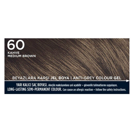 Schwarzkopf Men Perfect Hair Colour 60 Natural Medium Brown
