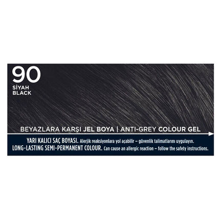 Schwarzkopf Men Perfect Hair Colour 90 Natural Black