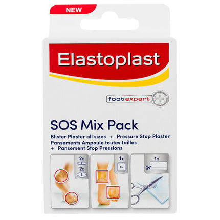 Elastoplast SOS Blister Plaster Mix 6 Pack