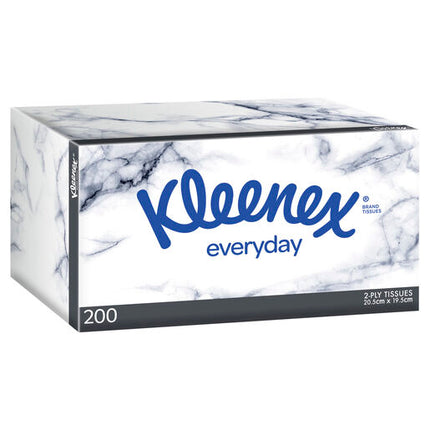 Kleenex Everyday Facial Tissues 2 Ply 200 Pack