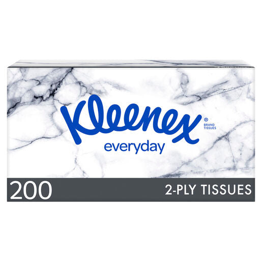 Kleenex Everyday Facial Tissues 2 Ply 200 Pack