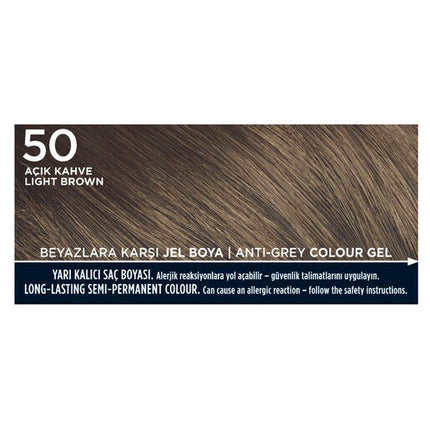 Schwarzkopf Men Perfect Hair Colour 50 Natural Light Brown