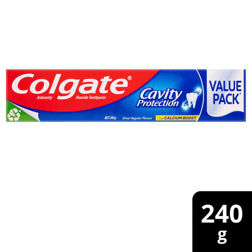 Colgate Maximum Cavity Regular Flavour Toothpaste 240g