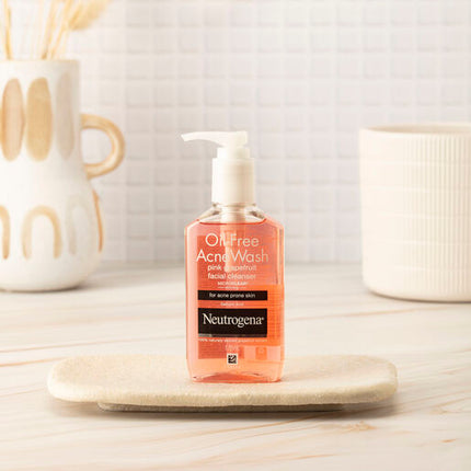 Neutrogena Oil Free Acne Pink Grapefruit Cleanser 175ml