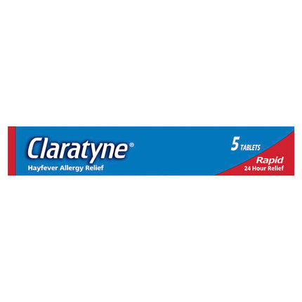 Claratyne Allergy Hayfever Relief Antihistamine Tablets 5 Pack