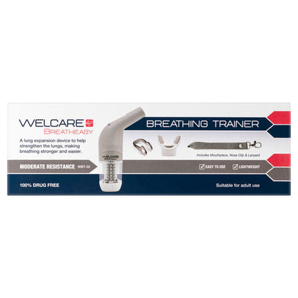 Welcare Breatheasy Breathing Trainer Moderate Resistance WBT-02