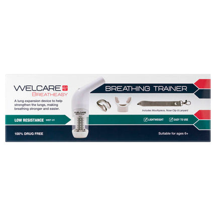 Welcare Breatheasy Breathing Trainer Low Resistance WBT-01