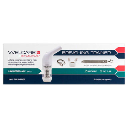 Welcare Breatheasy Breathing Trainer Low Resistance WBT-01