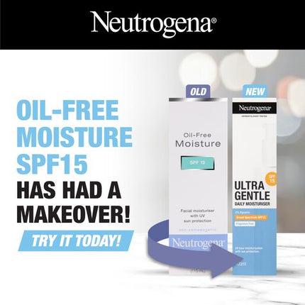 Neutrogena Ultra Gentle Daily Moisturiser SPF15 100ml