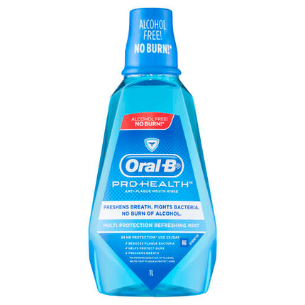 Oral B Pro-Health Multi Protection Mouth Rinse Refreshing Mint 1L