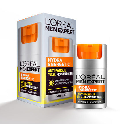 L'Oreal Men Expert Hydra Energetic SPF15 Moisturiser 50mL