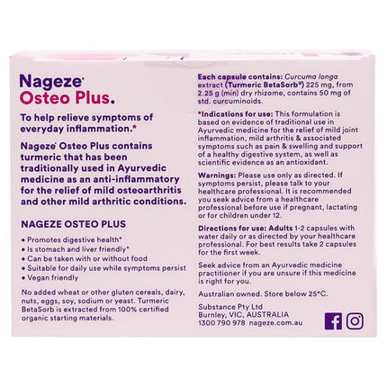 Nageze Osteo Plus 30 Capsules