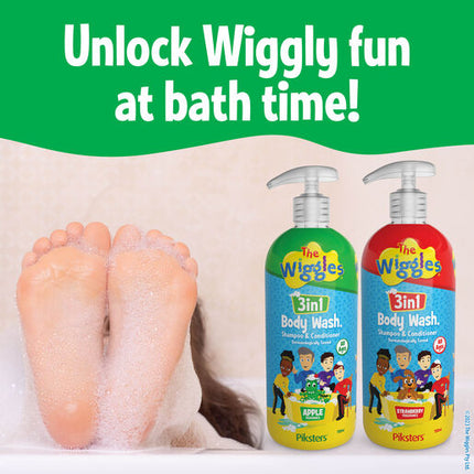 Piksters The Wiggles 3 in 1 Body Wash Apple 750ml