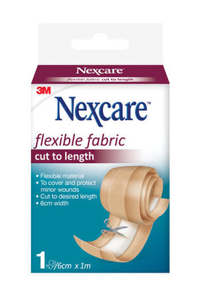 Nexcare Flexible Fabric Cut to Length 6cm x 1m