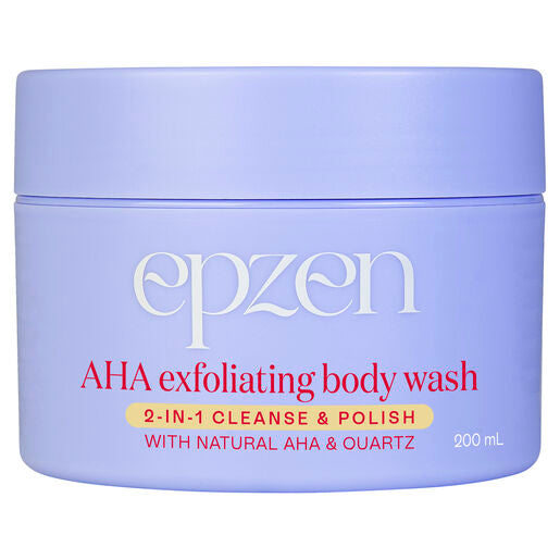 Epzen AHA Exfoliating Wash With Natural AHA & Quartz 200ml