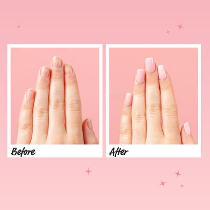 Manicare Glam Ready Pre-Glued Nails Ballet on Point 30pcs