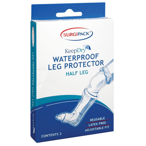 SurgiPack Keep Dry Half Leg Protector 2 Pack