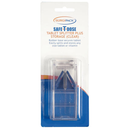 SurgiPack Safe-T-Dose Tablet Splitter Plus Storage