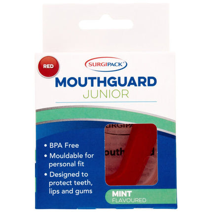 SurgiPack Junior Mouthguard Red