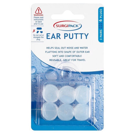 SurgiPack Ear Putty 3 Pairs