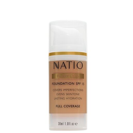 Natio Flawless Foundation SPF 15 Medium Tan