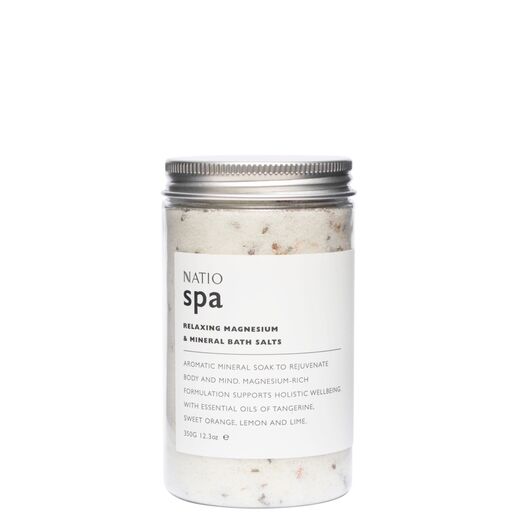Natio Spa Magnesium & Mineral Bath Salts 350g